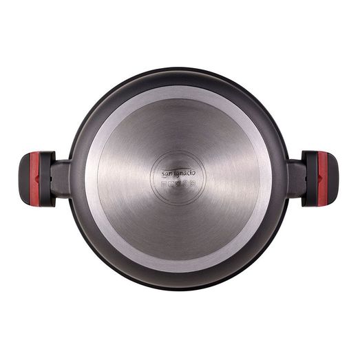 Olla Baja De Aluminio Fundido Inducción Denia Experto Ø28 Cm