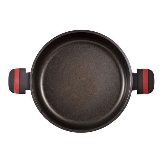 Olla Baja De Aluminio Fundido Inducción Denia Experto Ø28 Cm