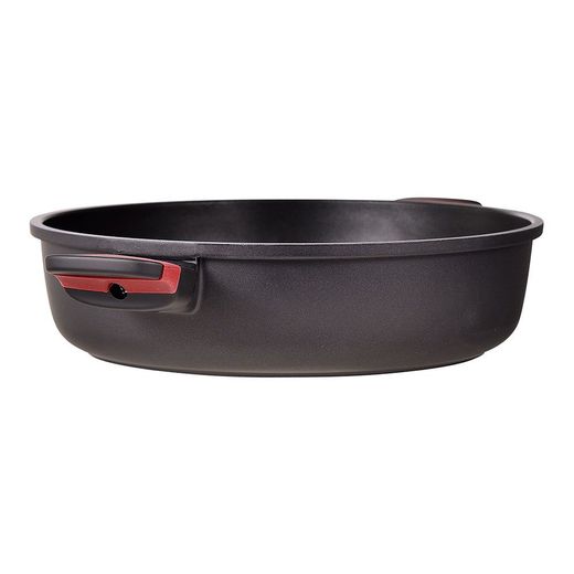 Olla Baja De Aluminio Fundido Inducción Denia Experto Ø28 Cm