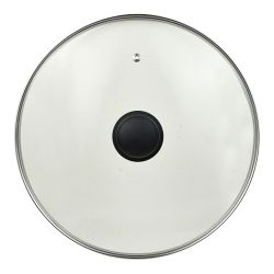 Olla Baja De Aluminio Prensado Con Tapa, Inducción, Experto Ø28 X 8 Cm