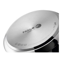 Olla Clásica Bombeada 6 L Inoxidable 18/10 Ø23,5 X 17Cm