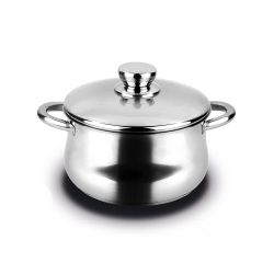 Olla Inoxidable Silverinox 6,8 L + Tapa Acero Inoxidable 18/10 Ø24 X 15 Cm