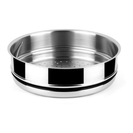 Olla Maxima + Tapa + Steamer Roja Aluminio Ø20 X 10 Cm