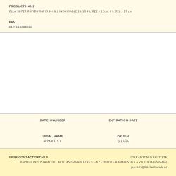 Olla Super Rápida Rapid 4 + 6 L Inoxidable 18/10 4 L Ø22 X 12Cm, 6 L Ø22 X 17 Cm