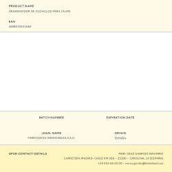 Organizador De Cuchillos Para Cajón