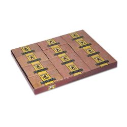 Palillos Redondos El Leñador Caja De Cartón Con 800 Uds, Expositor 12 Uds