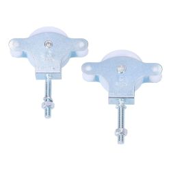 Pack 2 Uds. Polea Nylon 40 Mm Tornillo