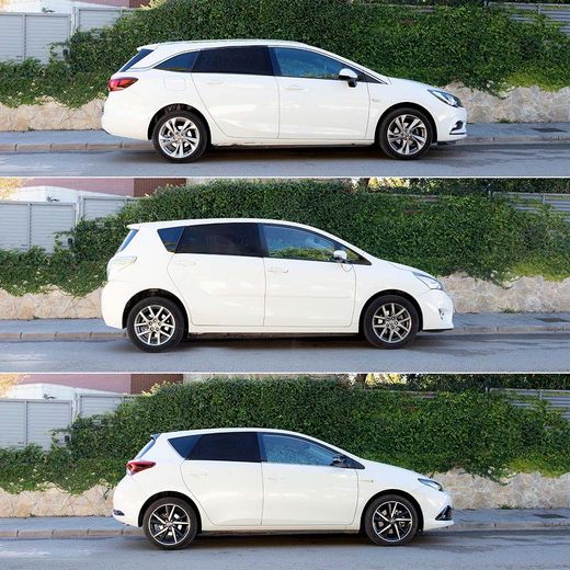 Pack 2 Unid. Malla Parasol Para Coche Uvlock V0103468 Innovagoods