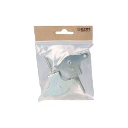 Pack 2 Unid. Polea Nylon 40 Mm Tirafondo