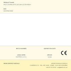 Pack 3 Downlights Led 18W Luz Día 4000 K