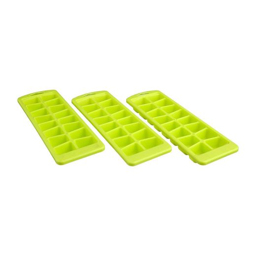 Cubiteras De Polipropileno Colores Surtidos 25 X 8,5 X 3,7 Cm 3 Uds