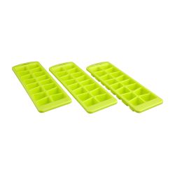 Cubiteras De Polipropileno Colores Surtidos 25 X 8,5 X 3,7 Cm 3 Uds