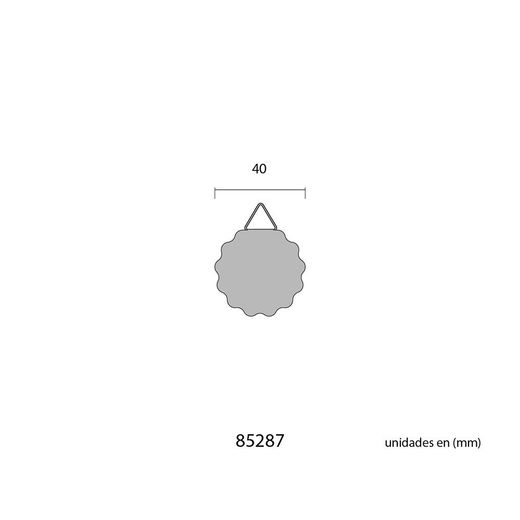 Pack 5 Uds. Anilla Adhesiva Para Cuadros