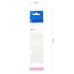 Pack 50 Bolsas Para Envasado Medida Util 06 X 15 Cm