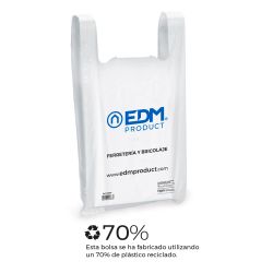 Pack 90 Bolsas Medida Plegada 29 X 60 Cm 70% Plástico Reciclado