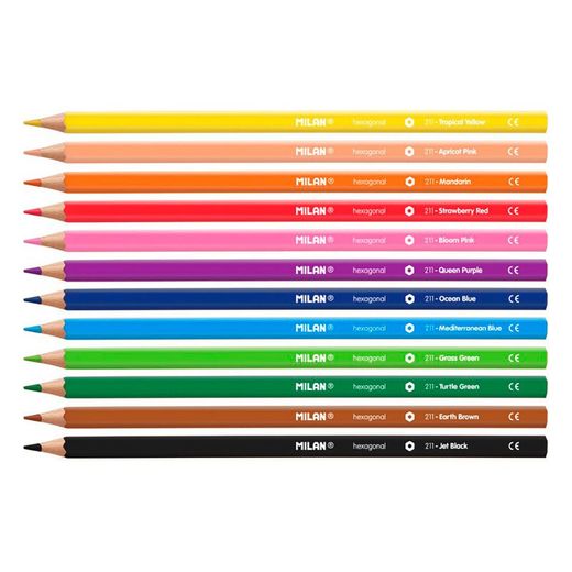 Pack Con 12 Lapices De Colores
