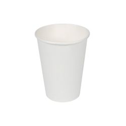 Vasos De Cartón Blancos 330Cc, 12 Uds