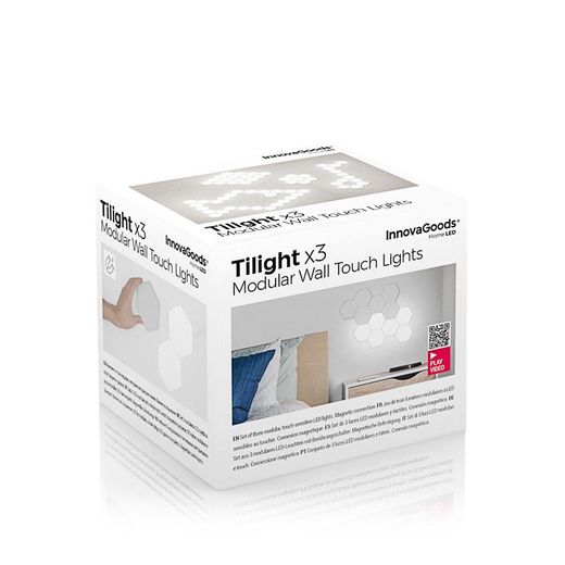 Paneles De Led Modulares Magnéticos Y Táctiles, 3 Unidades