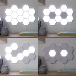 Paneles De Led Modulares Magnéticos Y Táctiles, 3 Unidades