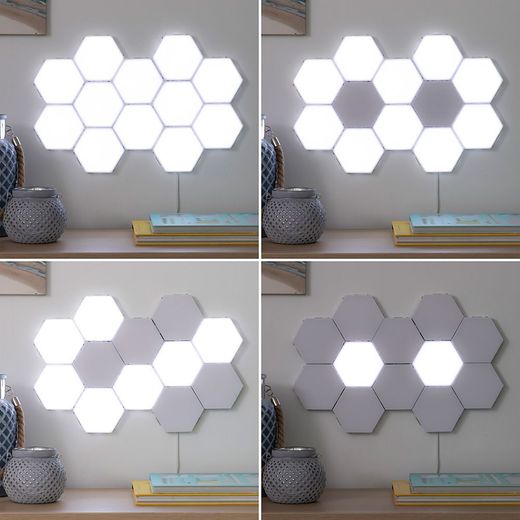 Paneles De Led Modulares Magnéticos Y Táctiles, 3 Unidades