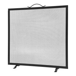 Pantalla Chimenea Color Negro 60 X 0,5 X 60 Cm