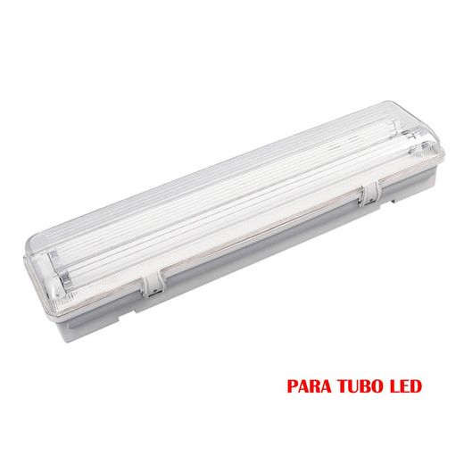Pantalla Fluorescente Estanca Para Tubo De Led 2 X 22 W (Eq. 58 W) 220 V Ip65 155 Cm