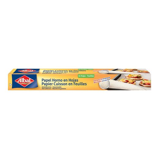 Papel De Horno 16 Hojas