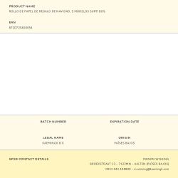 Papel De Regalo Con Motivos Navideños, Modelos Variados