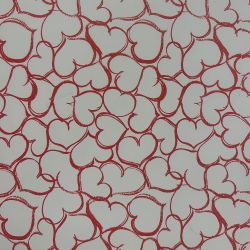 Papel De Regalo Corazones, 70 Cm X 40 M