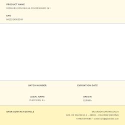 Papelera Con Rejilla Color Negro 16 L