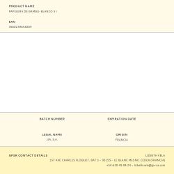 Papelera De Bambu-Blanco 5 L