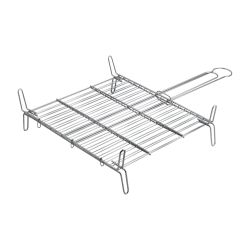 Parrilla Doble 35X35Cm  Gourmet Kitchen