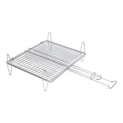 Parrilla Doble Para Pescado 40X45Cm Sauvic