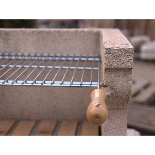 Parrilla Para Barbacoa Extensible 50X40Cm De Acero Zincado