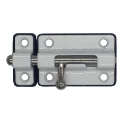 Pasador Cerrojo Base Plástica. 50 Mm Blanco