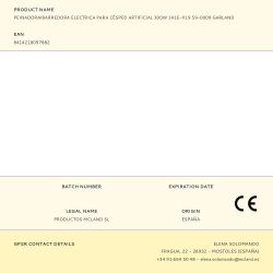 Peinadora/Barredora Electrica Para Césped Artificial 300W 141E-V19 59-0009 Garland