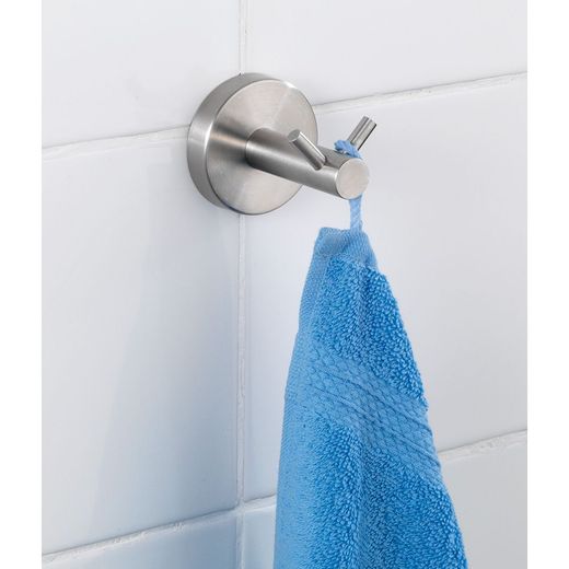 Percha Doble Bosio De Acero Inoxidable