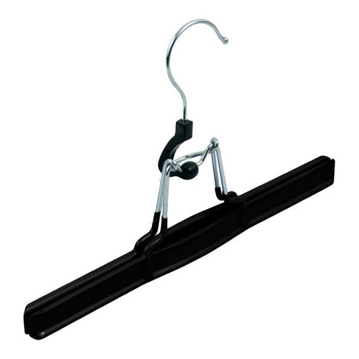 Percha Falda/Pantalón Antideslizante, Color Negro