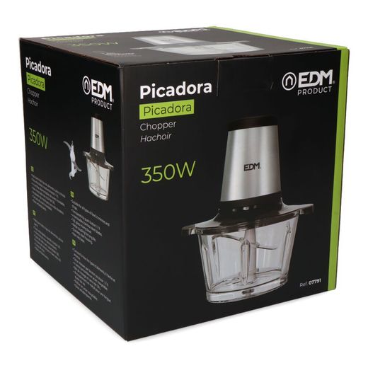 Picadora De Acero Inoxidable 350 W 1,8 L