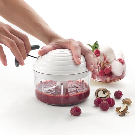 Picadora De Verduras Giratoria Manual, Rotomac, 500 Ml, Ø12 X 11 Cm