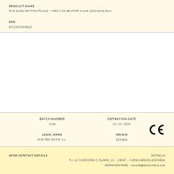 Pila Alkalina Philips Aaa - Lr03 1,5V (Blister 4 Unid.) Ø10,5X44,5Mm