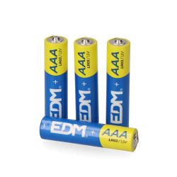 Pila Alkalina Power Life Aaa - Lr03 1,5V Ø10,5 X 44,5 Mm, Blister 4 Uds