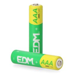 Pila Recargable Eco-Series Aaa - Hr03 950Mah, Ø10,5 X 44,5 Mm, 2 Uds