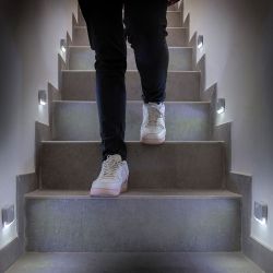 Piloto Noche Led Con Sensor Movimiento, 2 Unidades