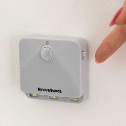 Piloto Noche Led Con Sensor Movimiento, 2 Unidades