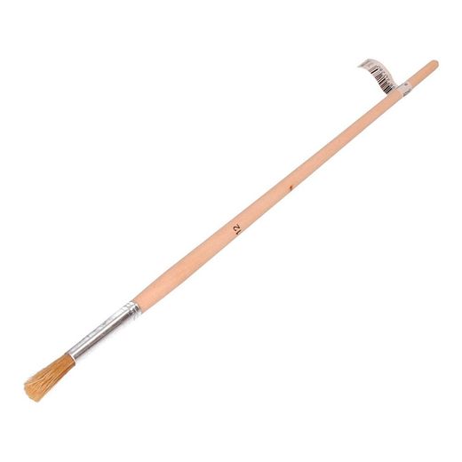 Pincel Cabo Lata Redondo N°12, 8,5 Mm