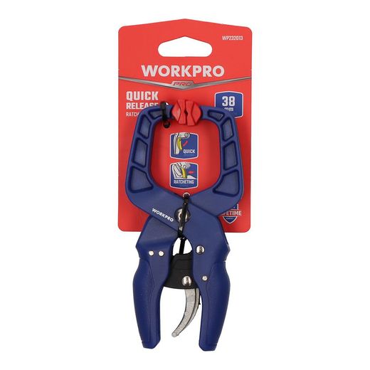 Pinza De Resorte Con Carraca, 38 Mm, 1 - ½ Pulg