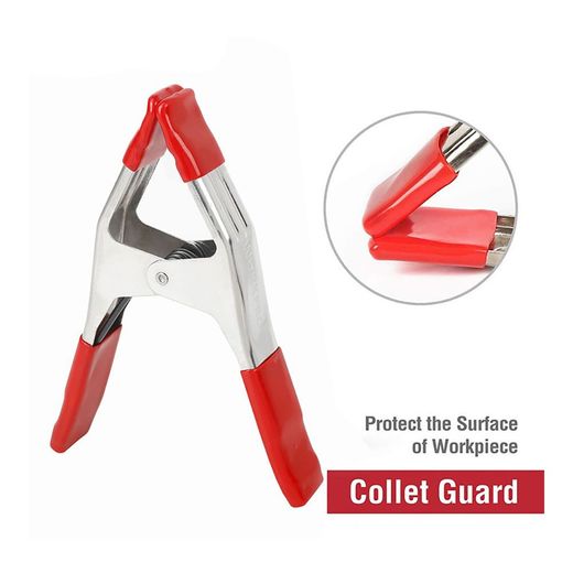 Pinza De Resorte De Acero 75 Mm