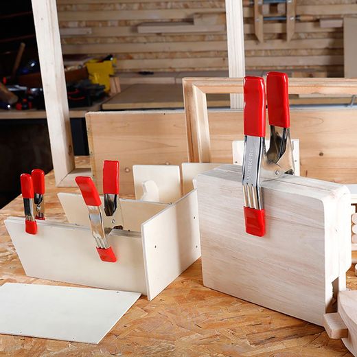 Pinza De Resorte De Acero 75 Mm