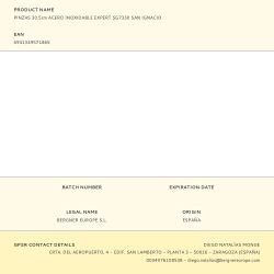 Pinzas Acero Inoxidable Expert 30,5 Cm